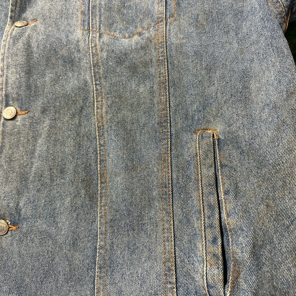 Vintage Duracell Powercell Denim Jacket Size XL - Picture 9 of 10